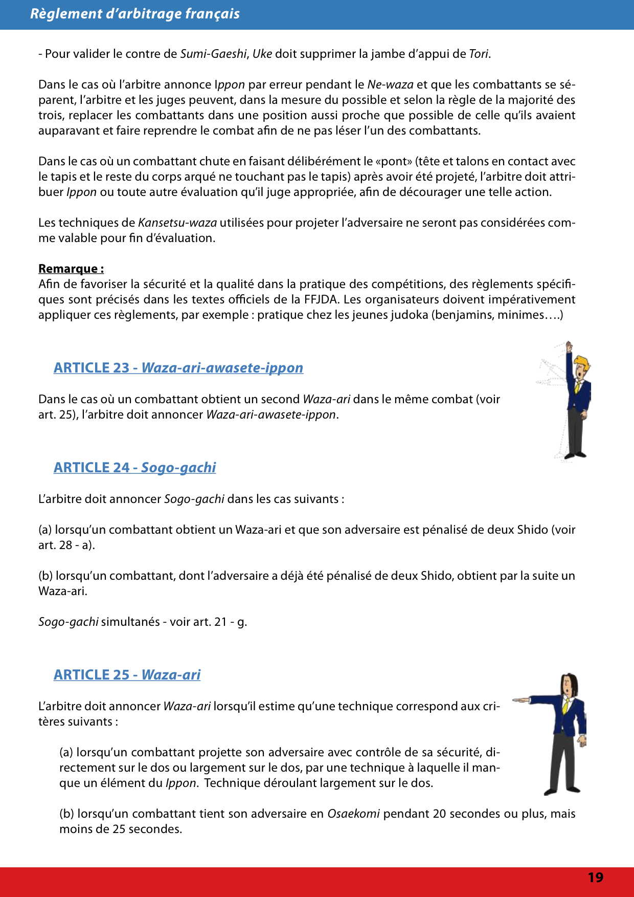 reglement arbitrage